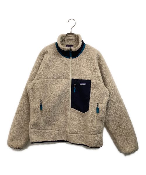 Patagonia（パタゴニア）Patagonia (パタゴニア) クラシックレトロX　ボアフリースジャケット ベージュ サイズ:Lの古着・服飾アイテム