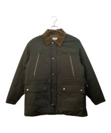 ALLEGE（アレッジ）の古着「Padded Half Coat」｜カーキ