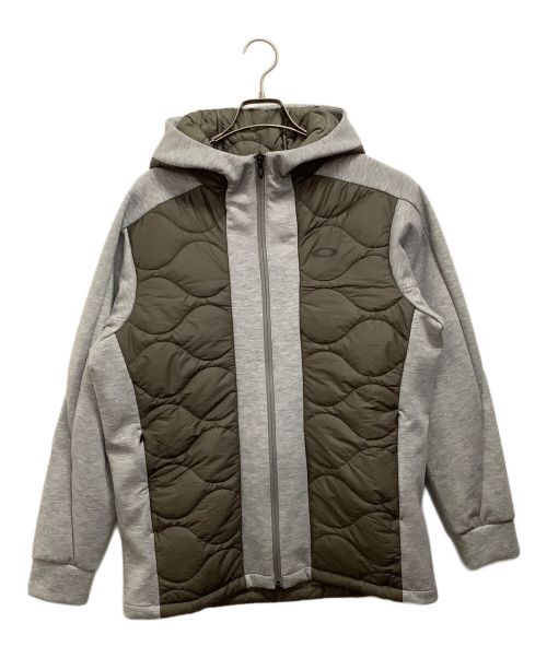 OAKLEY（オークリー）OAKLEY (オークリー) Enhance Fusion Fleece Jacket グレー サイズ:Mの古着・服飾アイテム