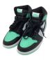 NIKE（ナイキ）の古着「AIR JORDAN1 high og Green Glow　ミッドカットスニーカー」｜ホワイト×スカイブルー