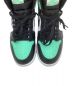 NIKE (ナイキ) AIR JORDAN1 high og Green Glow　ミッドカットスニーカー ホワイト×スカイブルー サイズ:26.5：15000円