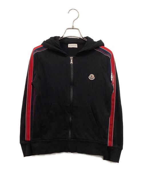 MONCLER（モンクレール）MONCLER (モンクレール) ジップパーカー ブラック サイズ:152cmの古着・服飾アイテム