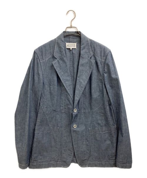 Maison Margiela（メゾンマルジェラ）Maison Margiela (メゾンマルジェラ) テーラードジャケット インディゴ サイズ:52の古着・服飾アイテム