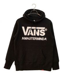 VANS×Mastermind（バンズ×マスターマインド）の古着「プルオーバーパーカー」｜ブラック