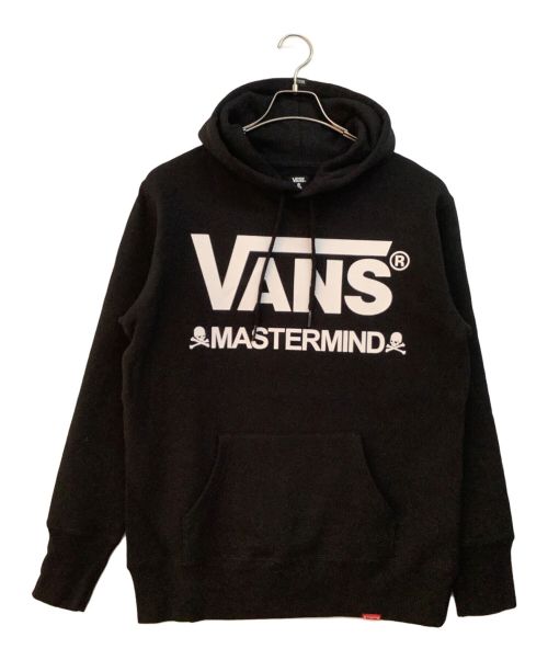 VANS（バンズ）VANS (バンズ) MASTERMIND (マスターマインド) プルオーバーパーカー ブラック サイズ:Mの古着・服飾アイテム