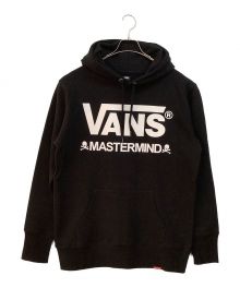 VANS×Mastermind（バンズ×マスターマインド）の古着「プルオーバーパーカー」｜ブラック