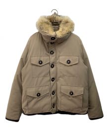 CANADA GOOSE（カナダグース）の古着「ダウンジャケット」｜ベージュ