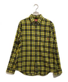 SUPREME（シュプリーム）の古着「Tartan Plaid Flannel Shirt」｜イエロー×ブラック