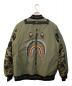 A BATHING APE (アベイシングエイプ) シャークボンバージャケット カーキ サイズ:XL：25000円