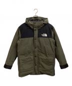 THE NORTH FACEザ ノース フェイス）の古着「MOUNTAIN DOWN COAT　ダウンジャケット」｜オリーブ