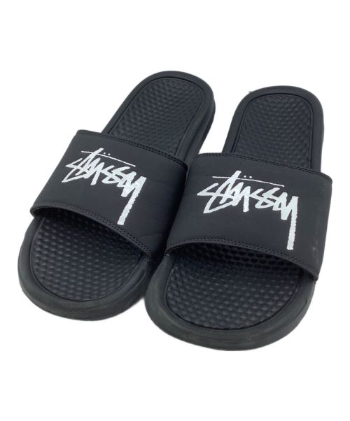 NIKE（ナイキ）NIKE (ナイキ) stussy (ステューシー) ビーチサンダル オフノワール サイズ:27の古着・服飾アイテム