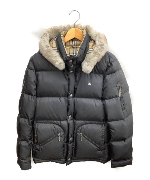 中古 古着通販 Burberry Black Label バーバリーブラックレーベル ダウンジャケット ブラック サイズ M ブランド 古着通販 トレファク公式 Trefac Fashion