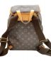 LOUIS VUITTON (ルイ ヴィトン) リュック ブラウン：79800円