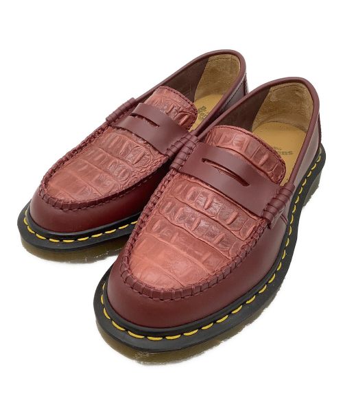 Dr.Martens（ドクターマーチン）Dr.Martens (ドクターマーチン) stussy (ステューシー) ペントンローファー パープル サイズ:UK4の古着・服飾アイテム