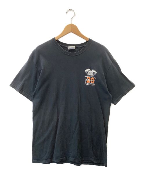 モーターTシャツ（モーターTシャツ）モーターTシャツ (モーターTシャツ) [古着] HARLEY-DAVIDSON モーターTシャツ ブラック サイズ:Lの古着・服飾アイテム