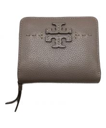 TORY BURCH（トリーバーチ）の古着「2つ折り財布」｜グレー