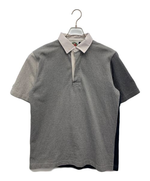 BARBARIAN（バーバリアン）BARBARIAN (バーバリアン) 半袖ポロシャツ グレー サイズ:Lの古着・服飾アイテム