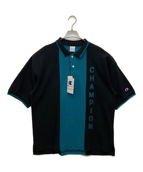 Champion（チャンピオン）Champion (チャンピオン) ポロシャツ ブラック サイズ:M 未使用品の古着・服飾アイテム