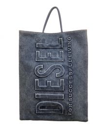 DIESEL（ディーゼル）の古着「ロゴデニムトートバッグ」｜インディゴ