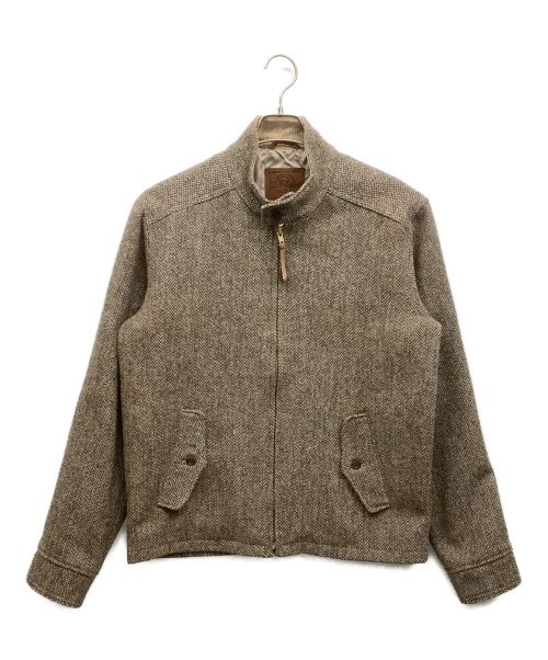 GB sport（ゴールデンベアスポーツ）GB sport (ゴールデンベアスポーツ) Harris Tweed (ハリスツイード) ジャケット ブラウン サイズ:Lの古着・服飾アイテム