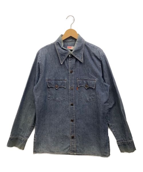 LEVI'S（リーバイス）LEVI'S (リーバイス) アーキュエイトフラップポケットデニムシャツ インディゴ サイズ:Mの古着・服飾アイテム