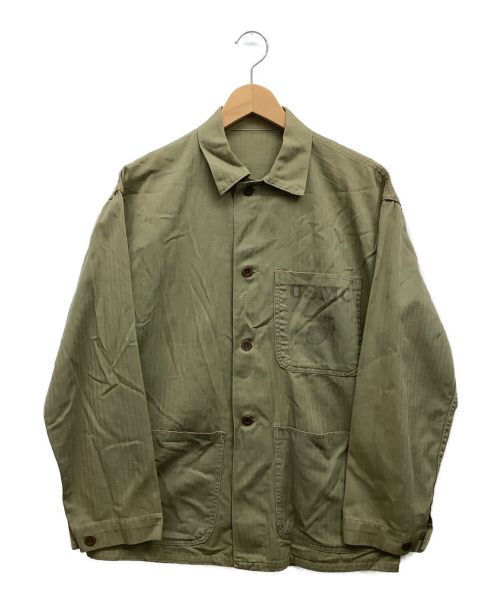 USMC（ユーエスエムシー）USMC (ユーエスエムシー) P41 HBTジャケット グリーン サイズ:-の古着・服飾アイテム