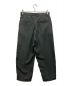 STEVEN ALAN (スティーブンアラン) TA/PE SLUB SUPER BAGGY TAPERED PANTS グレー サイズ:S：4800円