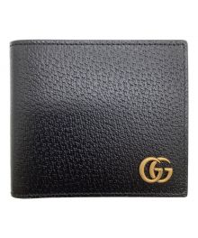 GUCCI（グッチ）の古着「2つ折り財布」｜ブラック