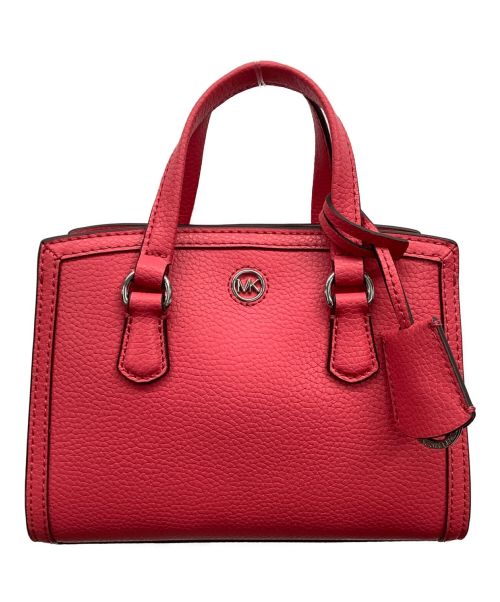 MICHAEL KORS（マイケルコース）MICHAEL KORS (マイケルコース) ミニショルダーバッグ ショッキングピンクの古着・服飾アイテム