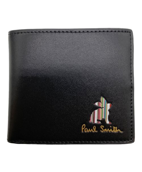 PAUL SMITH（ポールスミス）Paul Smith (ポールスミス) 2つ折り財布 ブラックの古着・服飾アイテム