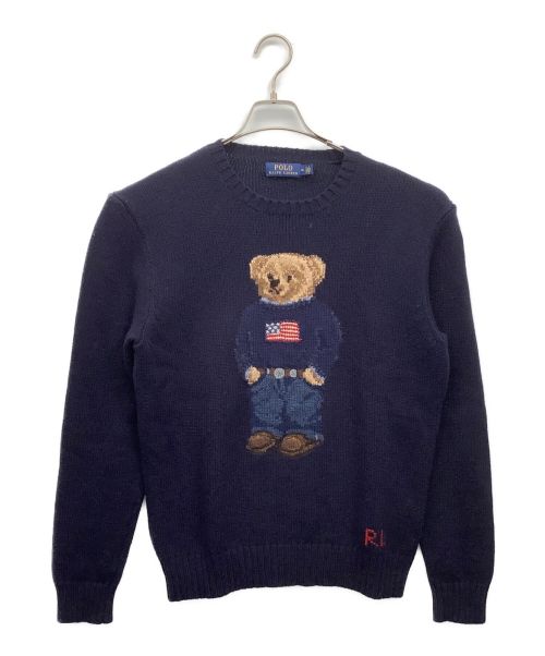 POLO RALPH LAUREN（ポロ・ラルフローレン）POLO RALPH LAUREN (ポロ・ラルフローレン) セーター ネイビー サイズ:SIZE Mの古着・服飾アイテム