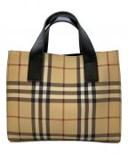 BURBERRY LONDONバーバリーロンドン）の古着「ハンドバッグ」｜ベージュ