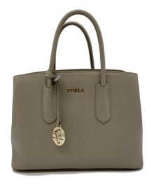 FURLA（フルラ）の古着「ハンドバッグ」｜グレージュ