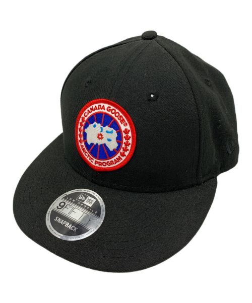 CANADA GOOSE（カナダグース）CANADA GOOSE (カナダグース) New Era (ニューエラ) キャップ ブラックの古着・服飾アイテム