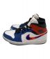 NIKE (ナイキ) AIR JORDAN 1 MID SE ブルー×レッド サイズ:270：8000円