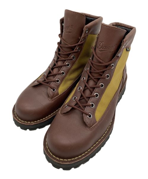 Danner（ダナー）Danner (ダナー) 編上げブーツ ブラウン×カーキ サイズ: US9の古着・服飾アイテム