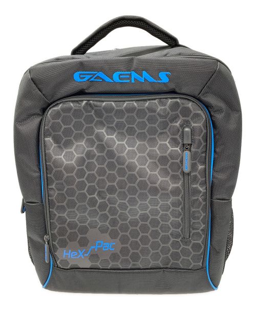 GAEMS（GAEMS）GAEMS (GAEMS) カメラバッグ ブラック×ブルーの古着・服飾アイテム