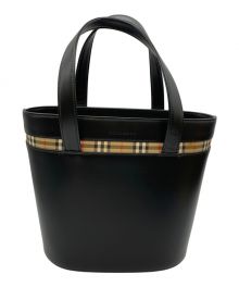 BURBERRY（バーバリー）の古着「トートバッグ」｜ブラック