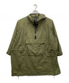 Snow peakスノーピーク）の古着「Rain&Wind Resistant Poncho」｜オリーブ