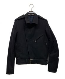 DIOR HOMME（ディオール オム）の古着「ダブルライダースジャケット」｜ブラック