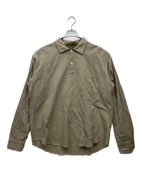 NIGEL CABOURN（ナイジェルケーボン）NIGEL CABOURN (ナイジェルケーボン) プルオーバーシャツ ベージュ サイズ:52の古着・服飾アイテム