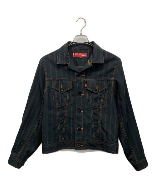 LEVI'S（リーバイス）LEVI'S (リーバイス) JUNYA WATANABE MAN (ジュンヤワタナベマン) シャツジャケット グリーン サイズ:Mの古着・服飾アイテム