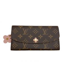 LOUIS VUITTON（ルイ ヴィトン）の古着「長財布」｜ブラウン×ピンク