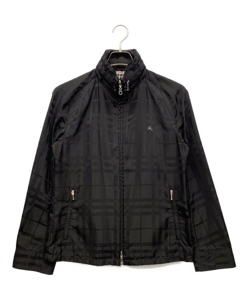 BURBERRY BLACK LABEL（バーバリーブラックレーベル）BURBERRY BLACK LABEL (バーバリーブラックレーベル) ナイロンジャケット ブラック サイズ:Mの古着・服飾アイテム