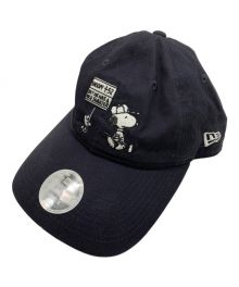 New Era×SNOOPY（ニューエラ×スヌーピー）の古着「キャップ」｜ブラック