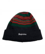 SUPREMEシュプリーム）の古着「16AW Multi Stripe Beanie」｜ブラック