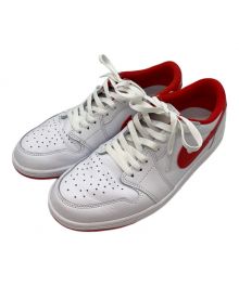 NIKE（ナイキ）の古着「AIR JORDAN 1 RETRO LOW OG(ナイキエアジョーダン1レトロロウ)」｜ホワイト×レッド