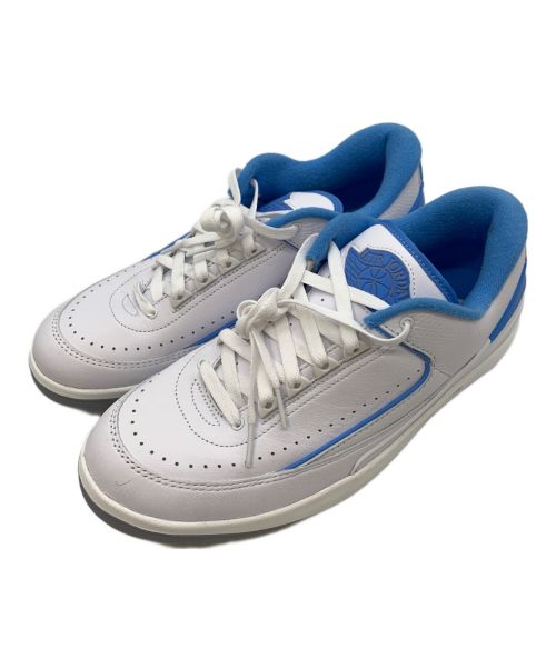 NIKE（ナイキ）NIKE (ナイキ) NIKEAirJordan2RetroLow(ナイキエアジョーダン2レトロロウ) ホワイト×ブルー サイズ:10.5cmの古着・服飾アイテム