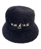 KANGOL×BlackEyePatchカンゴール×ブラックアイパッチ）の古着「バケットハット」｜ブラック