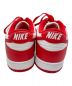 中古・古着 NIKE (ナイキ) ローカットスニーカー レッド×ホワイト サイズ:28cm：8000円